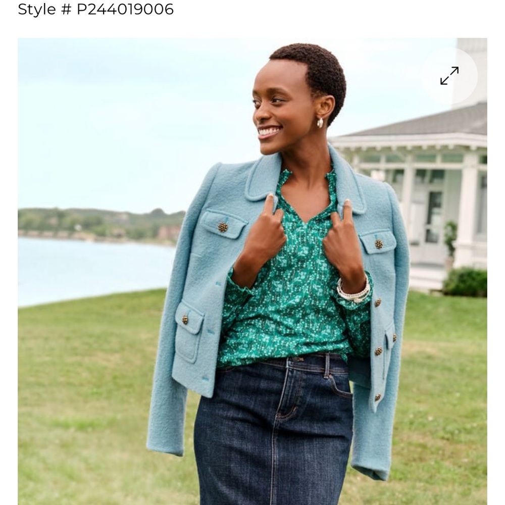 Talbots Light Blue Blazer